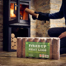 Fired Up Heat Log Pallets